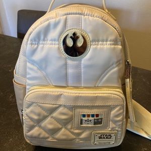 Loungefly Star Wars Rebel Princess Leia Quilted Mini Backpack